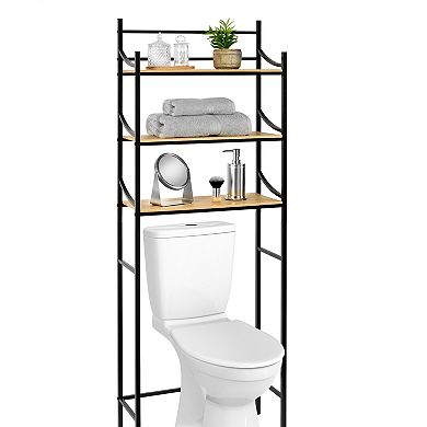 Verge Woodway Space Saver Bathroom Storage Shelf