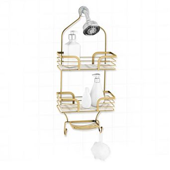 Marble Lux Carrera Marble Shower Caddy