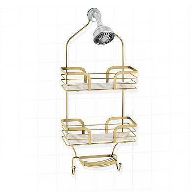 Marble Lux Carrera Marble Shower Caddy