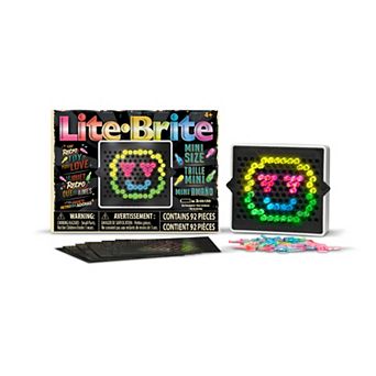 Lite-Brite Mini 92 pc Interactive Art Set