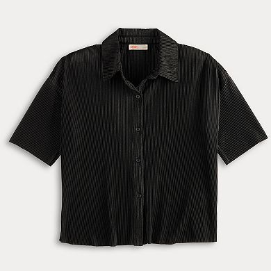Women's INTEMPO™ Short Sleeve Plisse Top