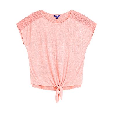 Women's Apt. 9® Dolman Sleeve Tie-Hem Knit Top
