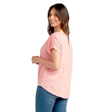 Women's Apt. 9® Dolman Sleeve Tie-Hem Knit Top