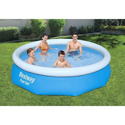 Bestway Fast Set 10' x 30" Round Inflatable Pool