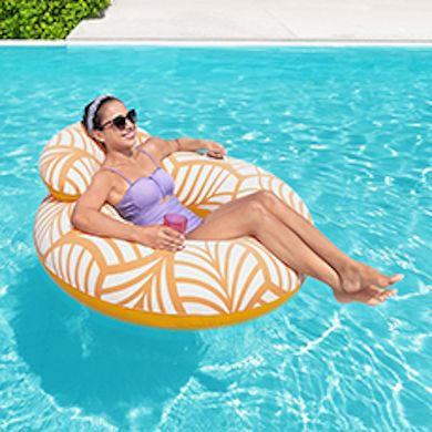 H2OGO! Comfort Plush Deluxe 46.5" Swim Tube