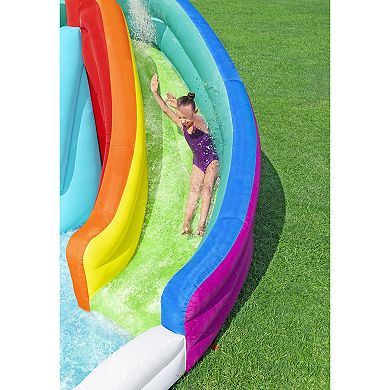 H2OGO! Let It Rainbow Kids 9'1" Inflatable Mega Water Park
