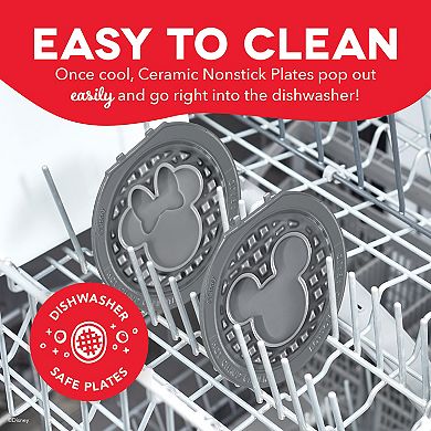 Dash Disney's Mickey Mouse & Minnie Mouse Removable Plate 2-pc. Pack