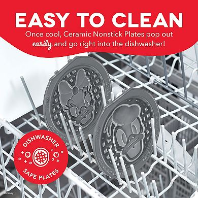 Disney Dash Daisy & Donald Duck Removable Plate 2-Plate Pack for the MultiMaker Mini Maker System