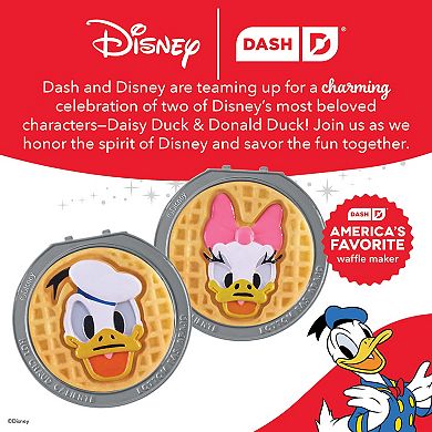 Disney Dash Daisy & Donald Duck Removable Plate 2-Plate Pack for the MultiMaker Mini Maker System