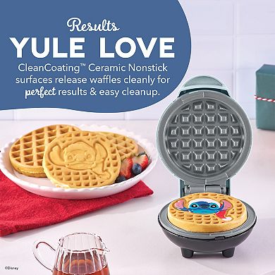 Disney Dash Stitch Santa Mini Waffle Maker