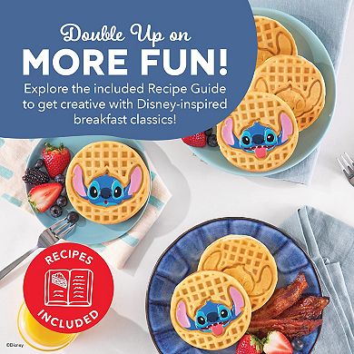 Dash Disney's Multimaker Double Stitch Plates with Stitch Design