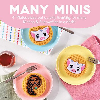 Dash Disney's Moana & Pua Removable Plate 2-pc. Pack for MultiMaker™ Mini System