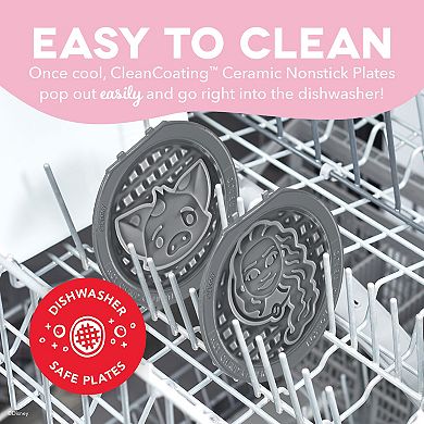 Dash Disney's Moana & Pua Removable Plate 2-pc. Pack for MultiMaker™ Mini System