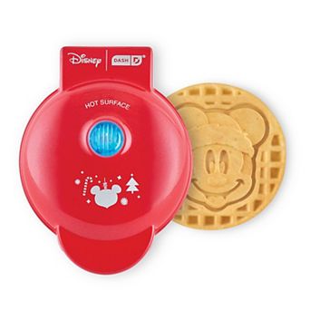 Disney Dash Mickey Mouse Santa Mini Waffle Maker