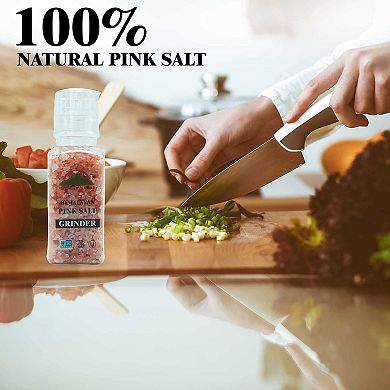 Himalayan Chef Salt And Pepper, Tall Grinder Set