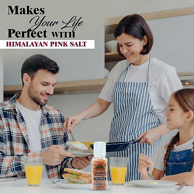 Himalayan Chef Salt And Pepper, Tall Grinder Set