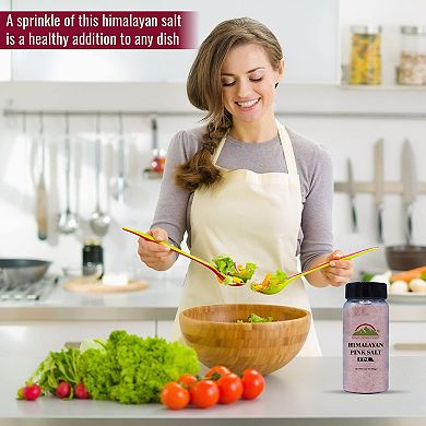 Himalayan Chef Pink Salt-plastic Shaker Fine-12.5 Oz (pack Of 12)