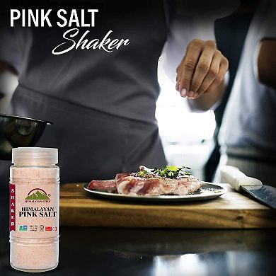 Himalayan Chef Pink Salt-fine Glass Shaker - 17.5 Oz (pack Of 6)