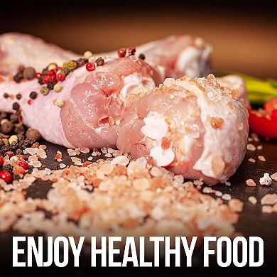 Himalayan Chef Pink Salt And Seasoning Grinder