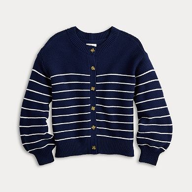 Women's Sonoma Goods For Life® Balloon Sleeve Button Up Cardigan