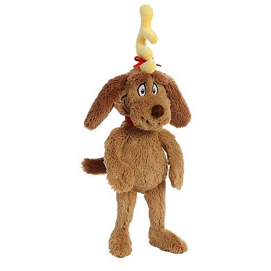 Aurora Large Brown Dr. Seuss 16" Max Whimsical Stuffed Animal