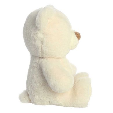 Aurora Large White Bear 13.5" Hugga-wug Bear Snuggly Stuffed Animal