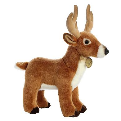 Aurora Large Brown Miyoni 14" Deer Realistic Stuffed Animal