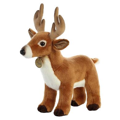 Aurora Large Brown Miyoni 14" Deer Realistic Stuffed Animal