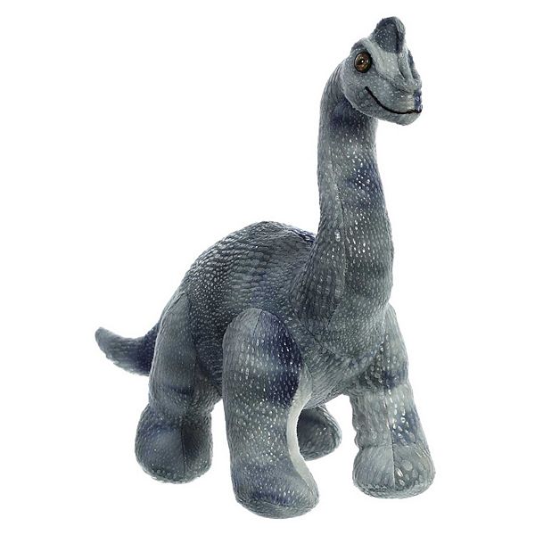 Aurora Large Gray Dinos & Dragons 13" Diplodocus Ferocious Stuffed Animal