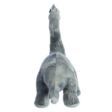 Aurora Large Gray Dinos & Dragons 13" Diplodocus Ferocious Stuffed Animal