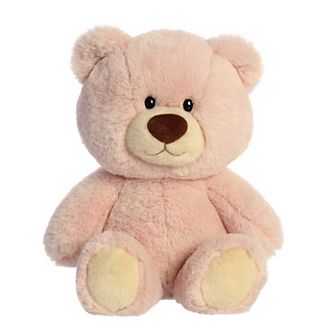 Aurora Large Pink Bear 13.5" Hugga-wug Bear Snuggly Stuffed Animal