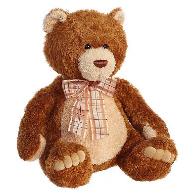 Aurora Large Brown Bear 22" Brown Sugar Snuggly Stuffed Animal