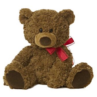 Aurora Large Brown Bear 15" Coco Bear Snuggly Stuffed Animal