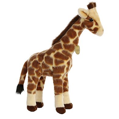 Aurora Large Brown Miyoni 17.5" Giraffe Realistic Stuffed Animal