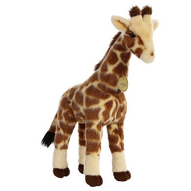 Aurora Large Brown Miyoni 17.5" Giraffe Realistic Stuffed Animal