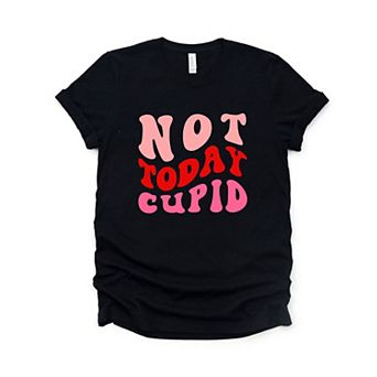 Not Today Cupid Retro Short Sleeve Graphic Tee