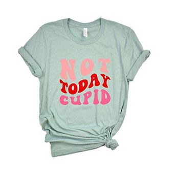 Not Today Cupid Retro Short Sleeve Graphic Tee