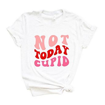 Not Today Cupid Retro Short Sleeve Graphic Tee