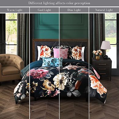 Bebejan Botanical Birds 5 Piece Reversible Comforter Set