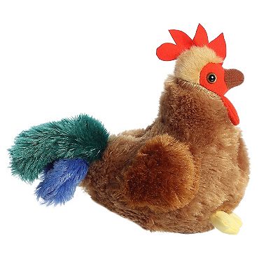Aurora Small Brown Mini Flopsie 6" Cocky Adorable Stuffed Animal