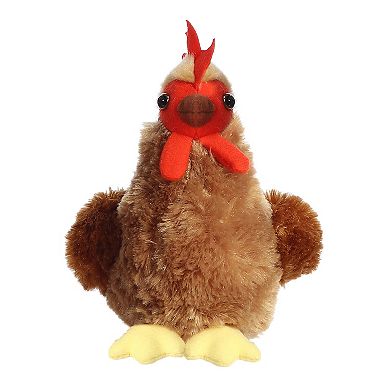 Aurora Small Brown Mini Flopsie 6" Cocky Adorable Stuffed Animal