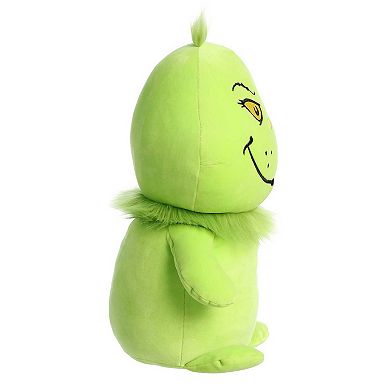 Aurora Large Green Dr. Seuss 16" Squishy Grinch Whimsical Stuffed Animal
