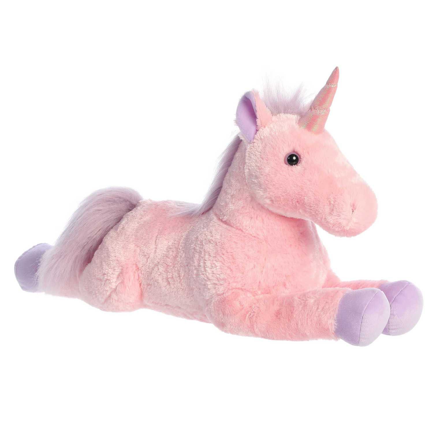 Детская мягкая игрушка Aurora Large Pink Super Flopsie 27" Celestia Adorable Stuffed Animal — фото 1