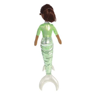 Aurora Large Green Sea Sparkles Surf Sparkles 18" Jayden Enchanting Stuffed Doll