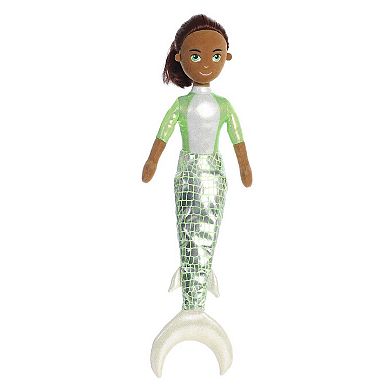 Aurora Large Green Sea Sparkles Surf Sparkles 18" Jayden Enchanting Stuffed Doll