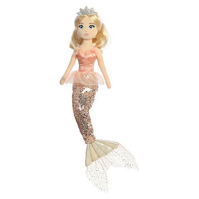 Aurora Large Pink Sea Sparkles Tutu Sparkles 18" Jasmine Enchanting Stuffed Doll