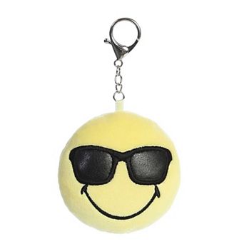 Aurora Mini Yellow SMILEYWORLD 3.5" Shades Clip-On Vibrant Stuffed Animal