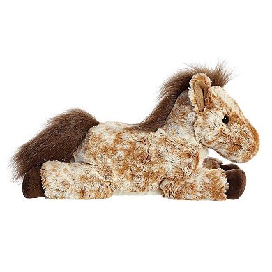 Aurora Medium Brown Flopsie 12" Mocha Horse Adorable Stuffed Animal