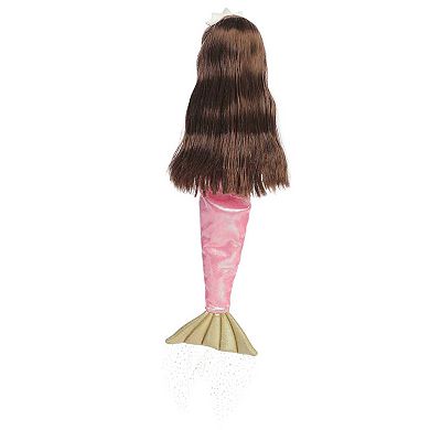 Aurora Large Pink Sea Sparkles Coastal Sparkles 18" Seychelles Enchanting Stuffed Doll