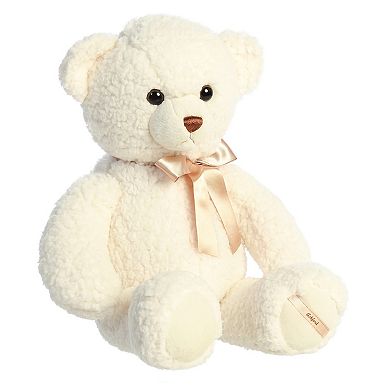 Aurora Medium White Bear 11" Ashford Bear Snuggly Stuffed Animal